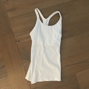 Ribbed ebb street Lululemon tank top